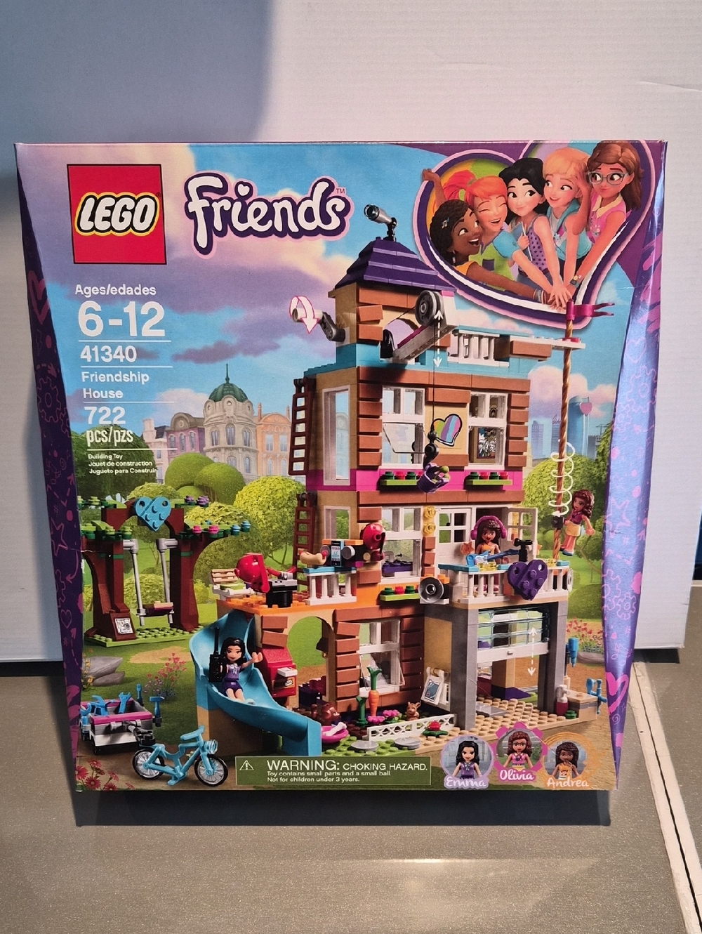 LEGO Friends Friendship House Playset - Pink, Purple, Tan